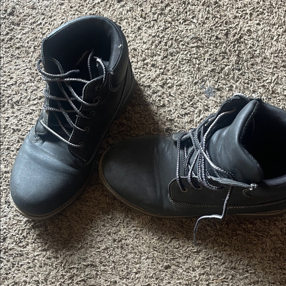 Wonder Nation Black Men's Boots
